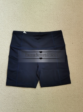 出口单LU家原D尾货6寸骑行运动短裤NULUX面料FAST AND FREE系列