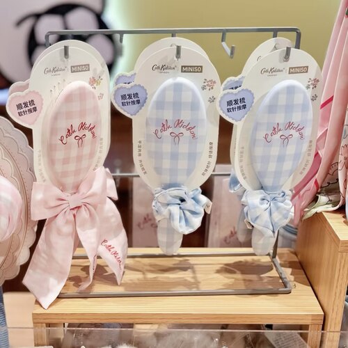 Cath Kidston花园工坊系列软针按摩顺发梳 名创优品MINISO