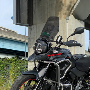 天飞仕适用于铃木DL250改装风挡加高直线风挡配件无损安装前挡风