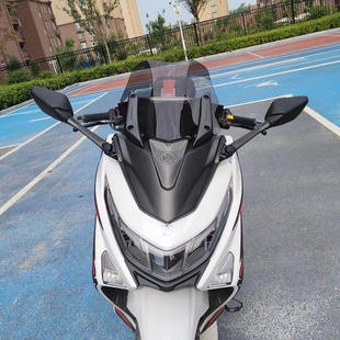 天飞仕适用豪爵UHR150挡风改装uhr150无损改装第三代ABS前脸风挡