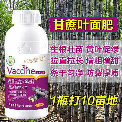 因卡波甘蔗专用叶面肥生根膨大增粗拉长拉直增甜甘蔗壮丰素抗倒伏