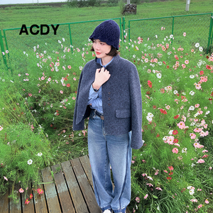 ACDY 2025新款时尚百搭显瘦牛仔裤女阔腿裤5DQKN26168