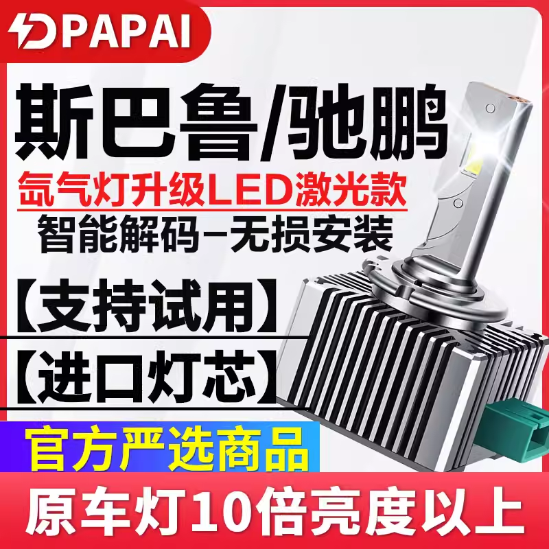 适用08-11款斯巴鲁驰鹏疝气大灯D
