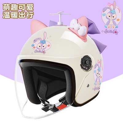 3c认证电动车头盔男女士成人星黛露冬季保暖护耳全包可爱安全帽