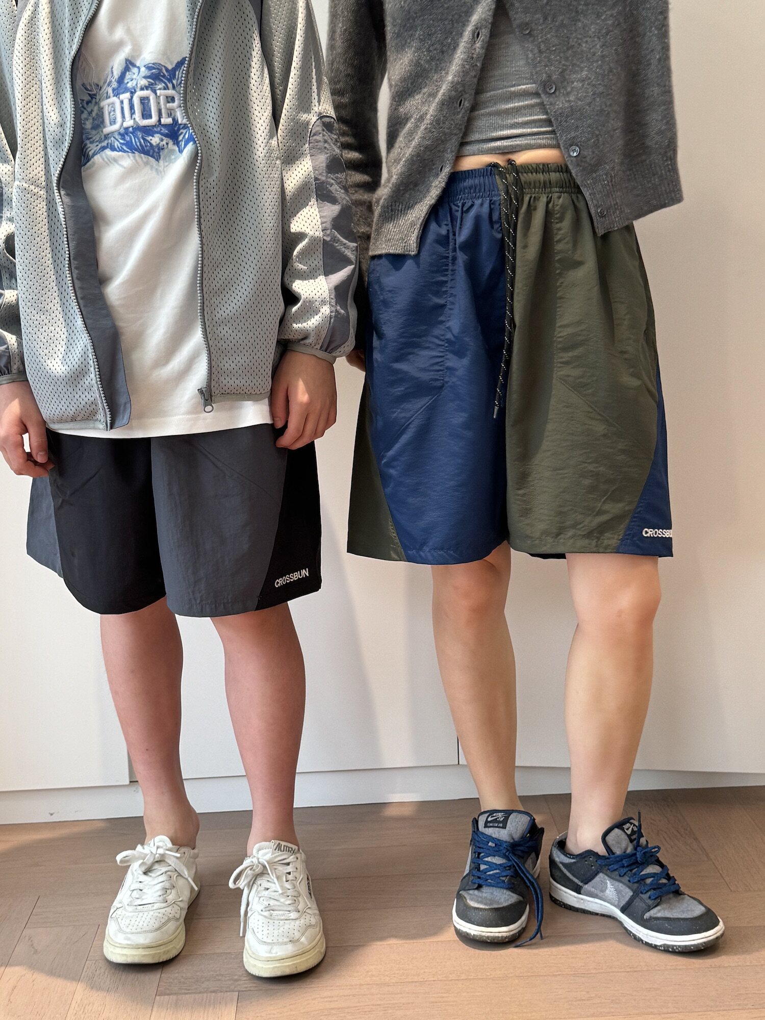 CROSSBUN 夏季童装 户外运动轻薄凉感速干儿童沙滩裤短裤中裤亲子