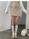 气质高腰显瘦配皮带百搭A字半身裙包臀裙 韩版 AME2026春季 新款