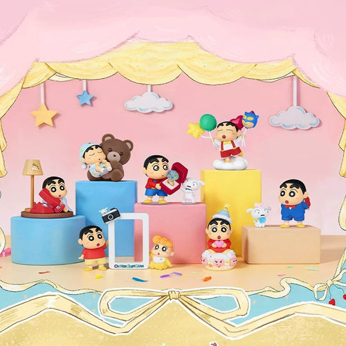TOPTOY蜡笔小新爱的形状盲盒