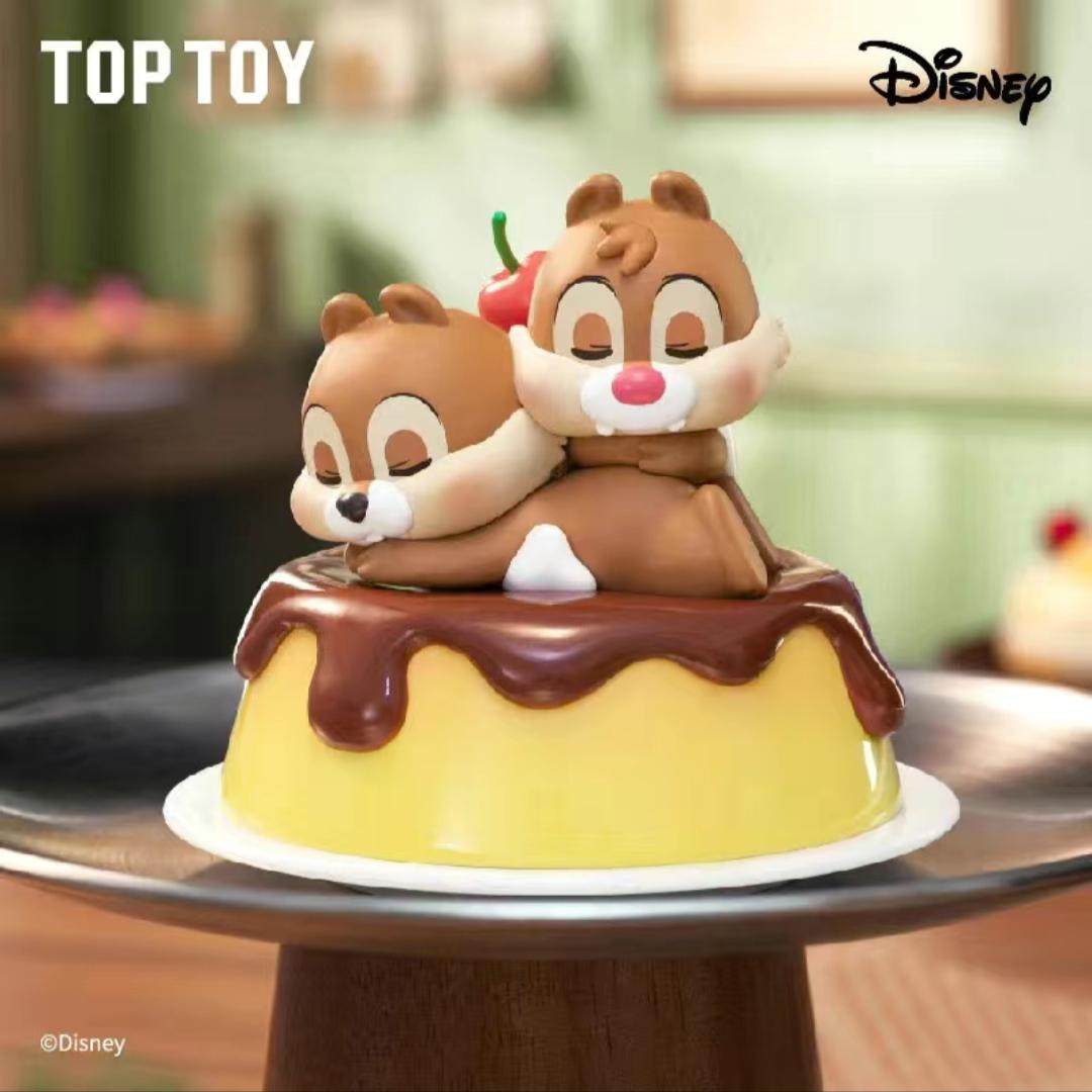 现货正版TOPTOY迪士尼奇奇蒂蒂甜品奇遇记系列盲盒潮玩手办礼物