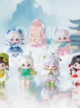 正版Ruby茶仙坊二代知茶序盲盒手办可爱古风娃娃玩偶新年礼物摆件