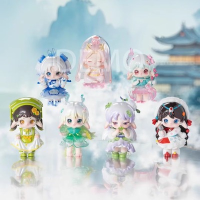 正版Ruby茶仙坊二代知茶序盲盒手办可爱古风娃娃玩偶新年礼物摆件