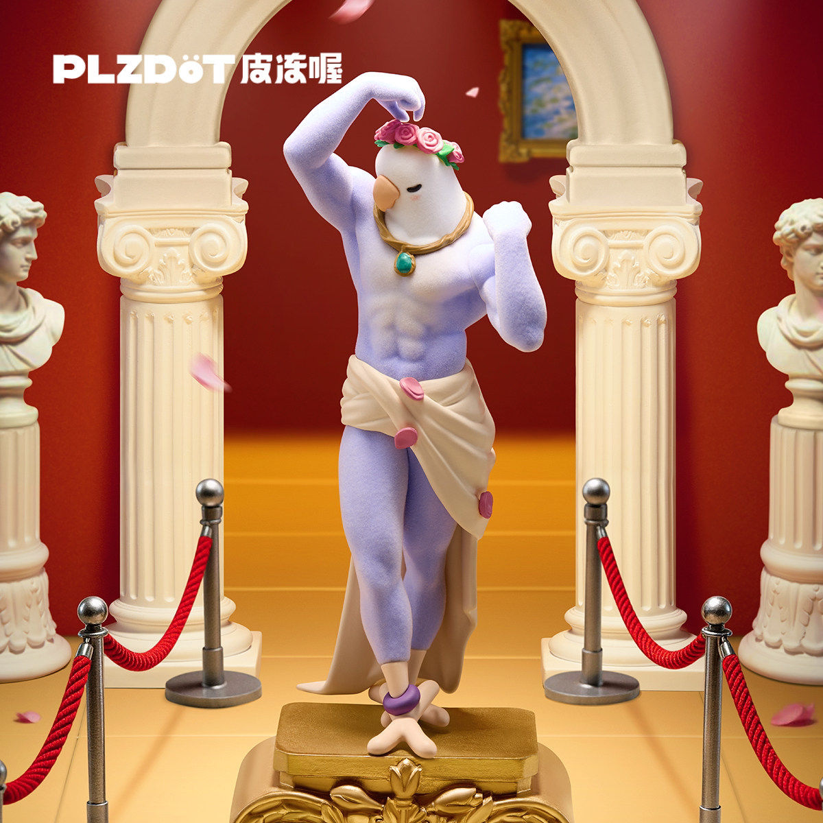 【新款】正版PLZDOT小鸟芋圆四代鸟语花香系列盲盒潮玩摆件手办礼