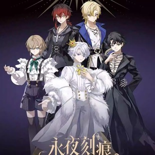 新款永夜刻痕特六可动人偶bjd系列盲盒女生礼物潮玩周边桌面摆件