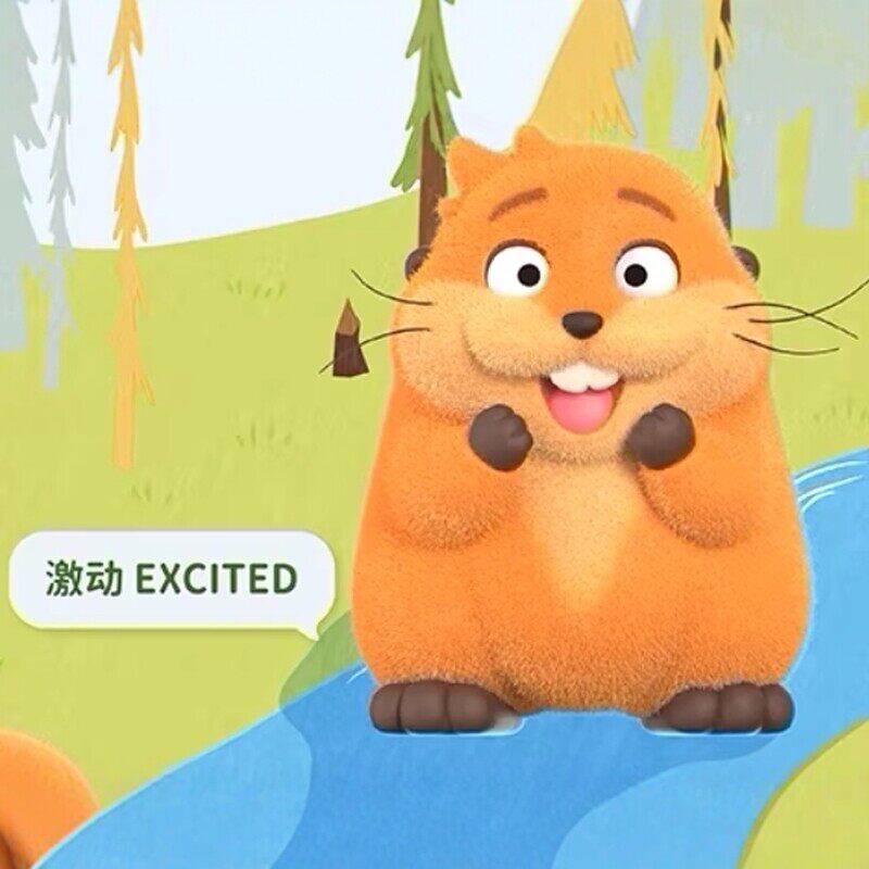 新款TOPTOY迪士尼皮克斯河狸变身计划MINI盲盒Hoppers电影周边礼