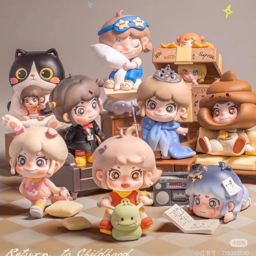 皮POPO重返小时候盲盒