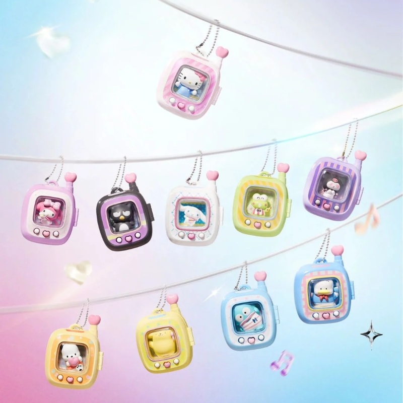 正版MINISO名创优品三丽鸥口袋精灵系列盲盒挂件玩具可爱女生礼物
