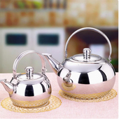 振能小妇人带筛壶304不锈钢泡茶壶烧水煮黄酒壶幼儿园用壶电磁炉