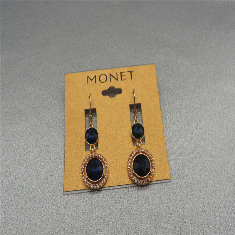 耳环外贸厂家直销精美打标无卡