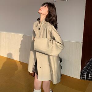 -数据好 3958-P135-K208 短款风衣 2026春季新款图片