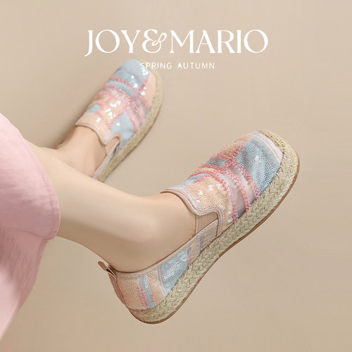 快乐玛丽渔夫鞋女2024夏季新款