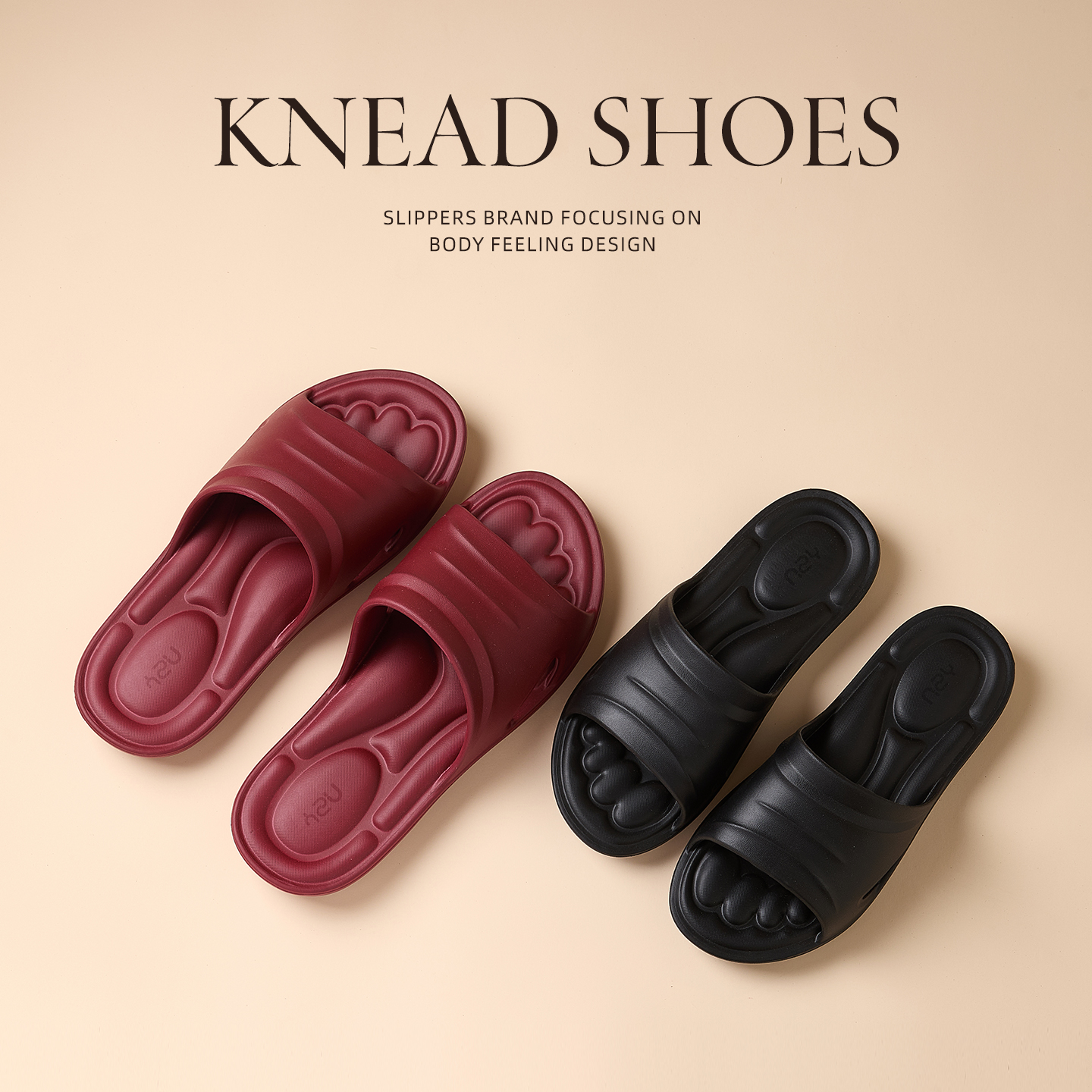 SPA拖鞋女士夏季浴室防滑防臭EVA软底情侣速干可外穿按摩凉拖鞋男