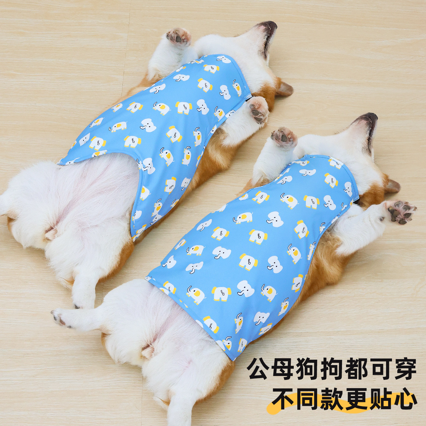 宠物狗狗防水肚兜防脏护肚子衣服