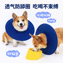 宠物狗狗伊丽莎白圈软头套透气防舔神器柯基法斗绝育用品耻辱脖圈