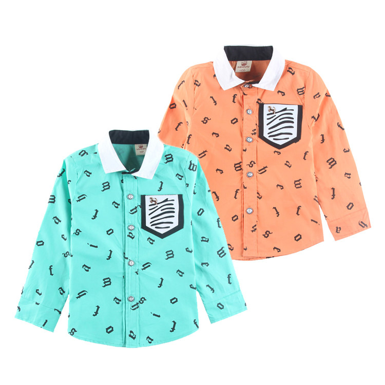 Chemise garcon à manche longue - Ref 2076800 Image 4