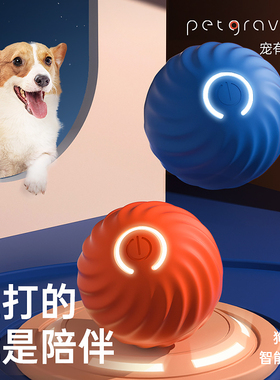 宠有引力跳跳球狗狗玩具自动逗狗耐咬球自嗨解闷宠物电动小狗玩具