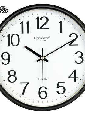 康巴丝新款钟表挂墙时尚钟表挂钟客厅家用餐厅时钟桌面简约石英钟