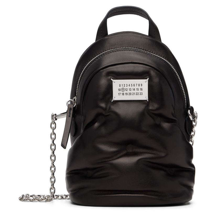 Maison Margiela 黑色 Glam Slam 双肩包女包包女夏耐用送女友
