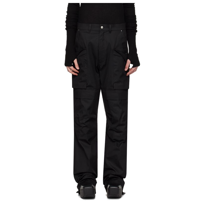 Rick Owens 瑞克·欧文斯 黑色 Stefan 工装裤男