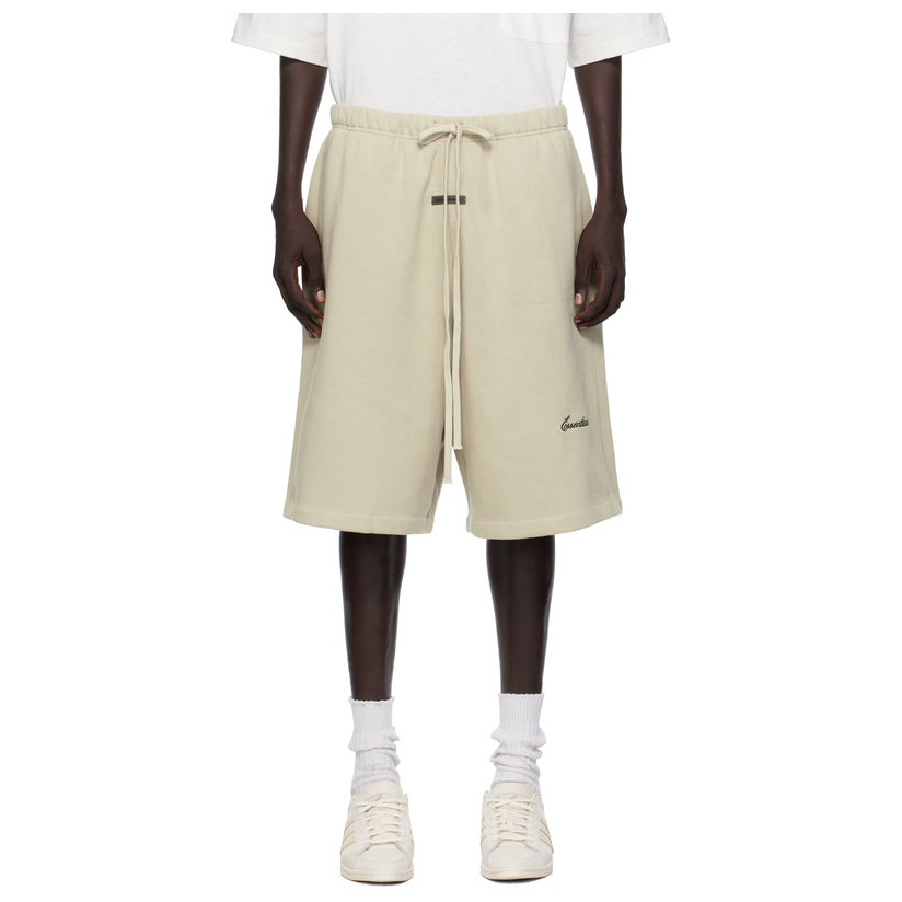 ESSENTIALS 灰褐色 Basketball Jersey 短裤男运动运动裤舒适轻