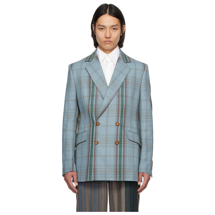 西太后Vivienne Westwood/薇薇安·威斯特伍德 蓝色 Loose DB