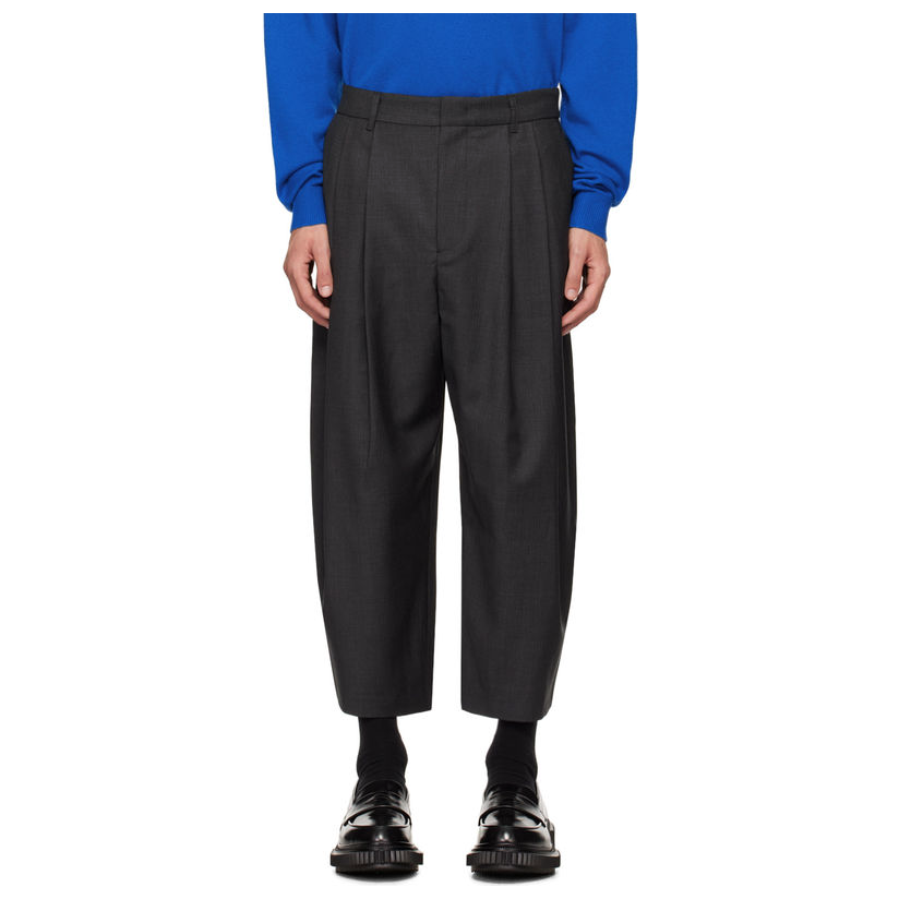 ADER ERROR 灰色 Tag 01 长裤男舒适登山徒步轻质运动裤运动透