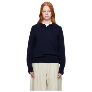女 Sark 迷衣APP优惠码 ：KCHP Studio Polo 海军蓝 Nicholson 衫