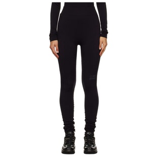 黑色 女 Maison 紧身裤 Mm6 Seamless Salomon Margiela 联名