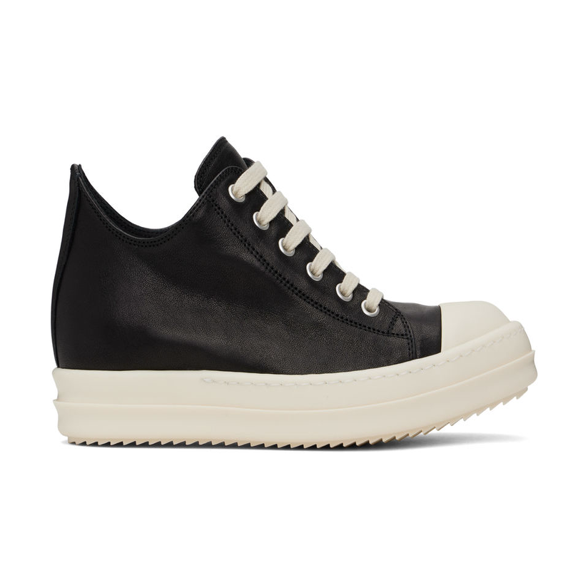 RICKOWENS 黑色 Hollywood Low Sneaks 运动鞋女