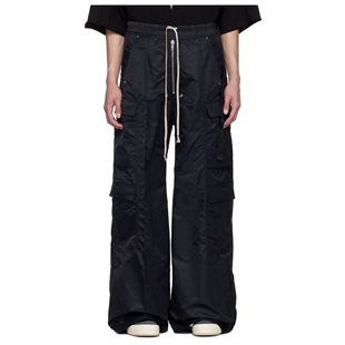 Drkshdw Jumbo Rick Owens 工装 男 裤 Cargo Belas Double 黑色