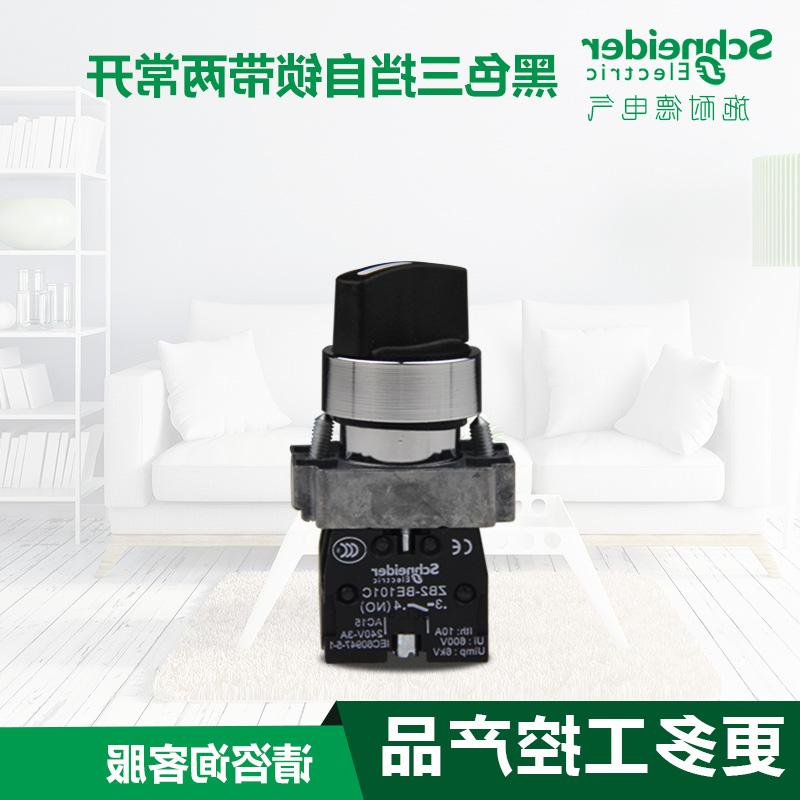 À×Ê¿/Å·ÆÕÕÕÃ÷Ê©ÄÍµÂµçÆø ºÚÉ«Èýµµ×ÔËø´øÁ½³£¿ªXB2BD33C ZB2BD3C