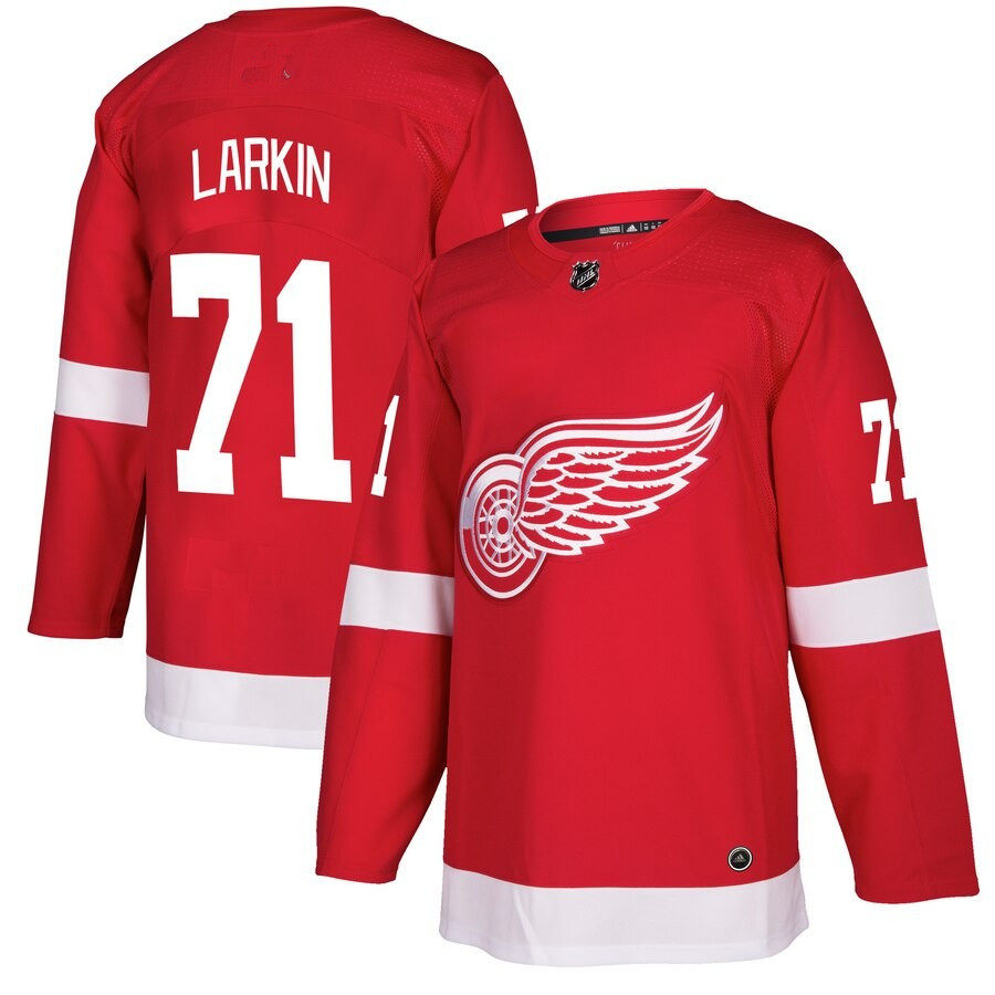 하키 리그 RED WINGS 디트로이트 RED WINGS LARKIN LARKIN 저지 트레이닝 웨어