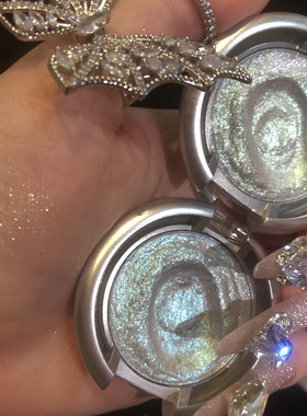 泥巴高光膏土豆泥偏光蓝色绿色闪光珠光亮晶晶变色龙软糯可当眼影