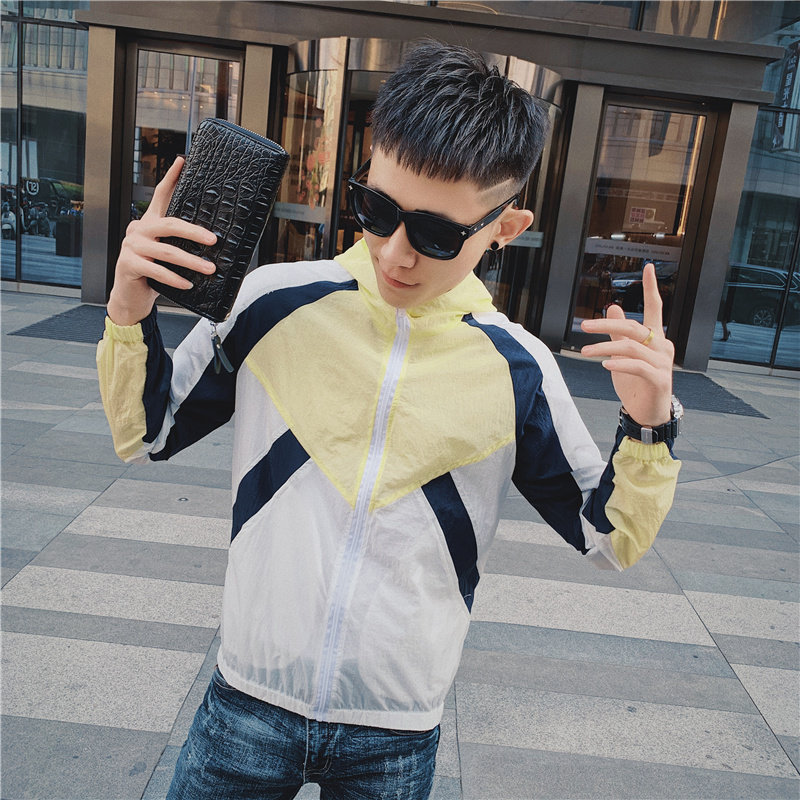 户外防晒服男夏季超薄款透气防晒衣服2025新款外套潮流情侣装P60,男装防晒衣,电商A270