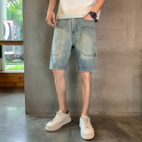 夏季男士短裤五分裤裤子牛仔潮流百搭薄款2023-NZ271-P45，男装牛仔裤，电商A270