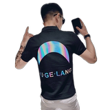 2025年夏季新款韩版修身短袖T恤韩版潮牌精神小伙翻领polo衫P48，男装T恤，电商A270