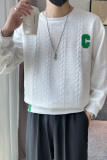 2025春秋季男士卫衣长袖套头休闲纯色痞帅休闲ins上衣服打底衫P38，男装T恤，电商A270