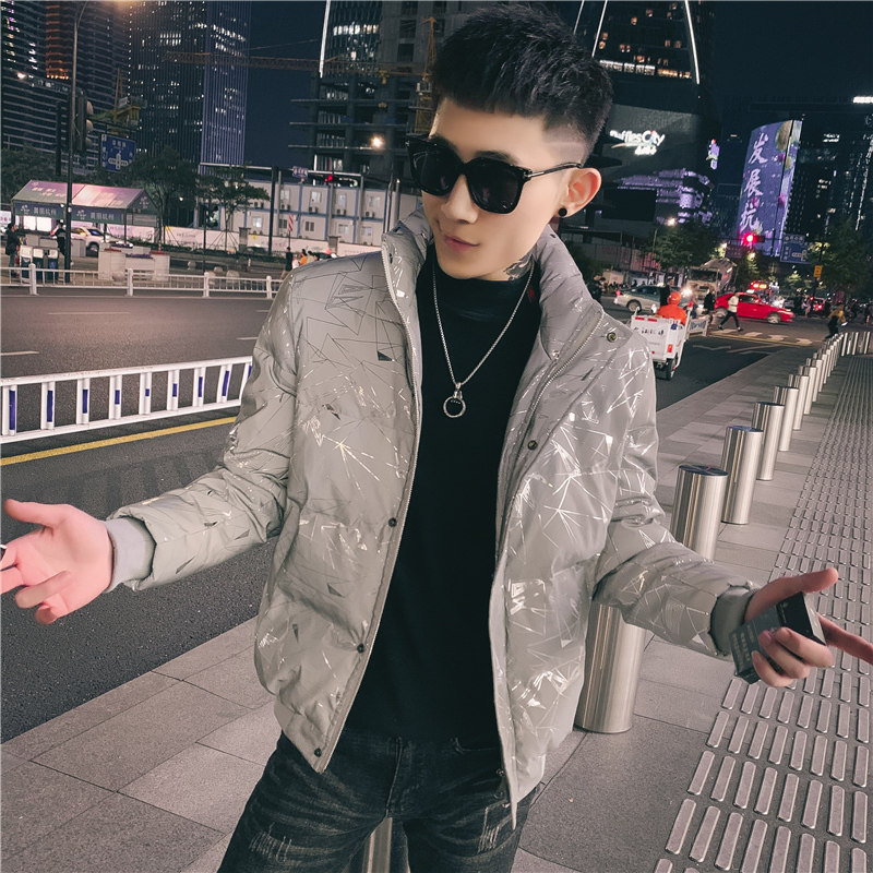 2025年男士棉衣潮牌时尚个性棉服外套立领棉袄冬季潮P135,男装棉衣,电商A270