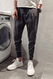运动裤2025年夏季新款哈伦裤潮流男休闲长裤子韩版束脚工装裤P60，男装工装外套，电商A270