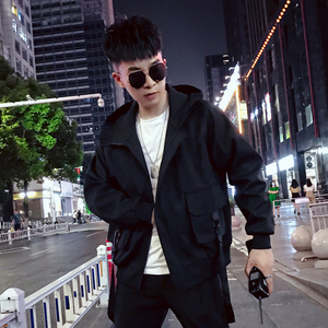 秋季夹克男士工装外套韩版潮流休闲痞帅春秋季JK23-p108图片