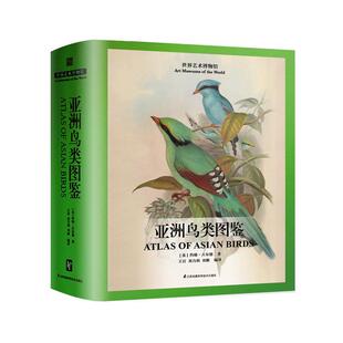 亚洲鸟类图鉴 鸟类学家古尔德亚洲鸟类530幅版画鸟类插画鸟类图鉴鸟类大全鸟类书籍大百科中国鸟类野外手册鸟类书籍 关于鸟类的书
