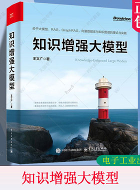 知识增强大模型 王文广 关于大模型 检索增强生成RAG 图检索增强生成GraphRAG 向量数据库与知识图谱的理论与实践书籍